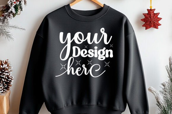 Christmas 18000 Sweatshirt Mockup Graphics