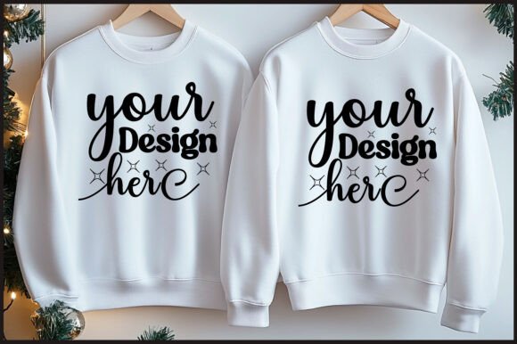 Christmas Hanger Sweatshirt Mockup 117: Graphics for Product Mockups