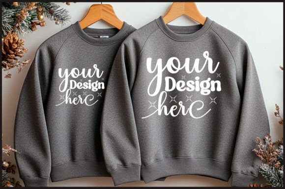 Christmas Hanger Sweatshirt Mockup 40 Graphics Review