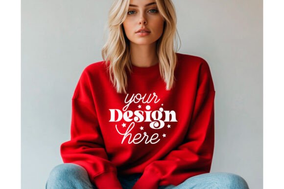 Gildan 18000 Mockup: Graphics for Product Mockups