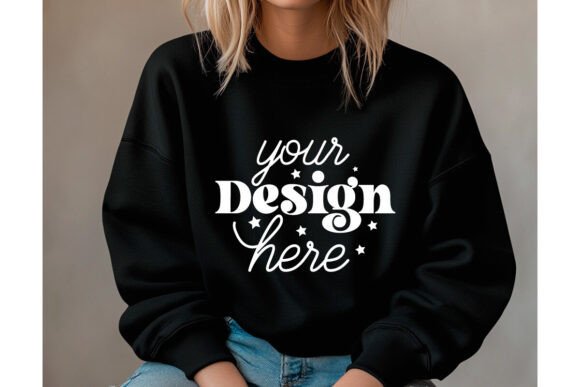 Gildan 18000 Mockup: Graphics & Product Mockups