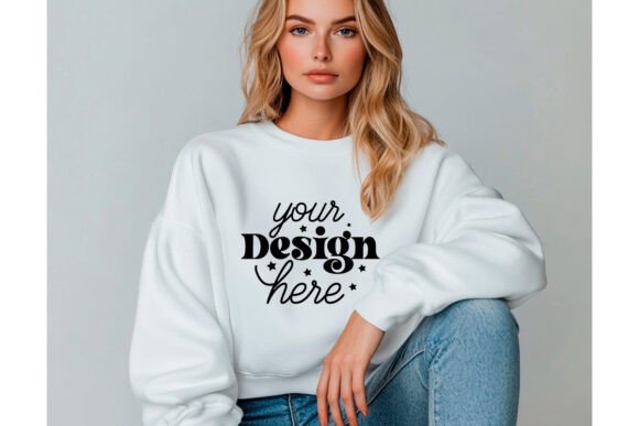 Gildan 18000 Sweatshirt Mockup 74 Review
