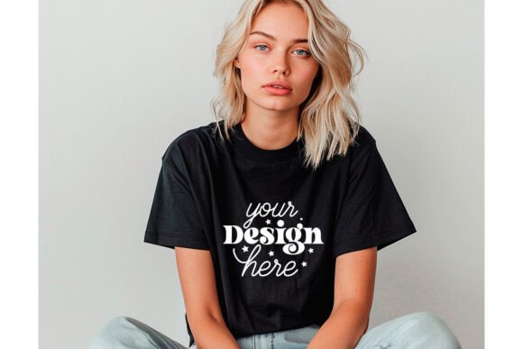 Gildan 64000 Mockup: Graphics & Product Mockups