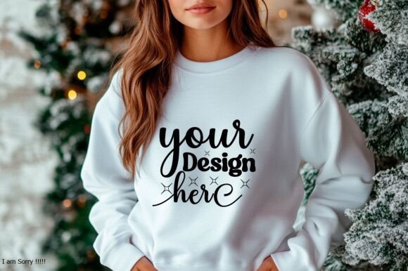 Gildan Christmas Mockup 120 Graphics