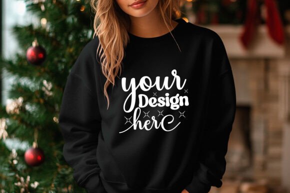 Gildan Christmas Mockup 4: Graphics & Product Mockups