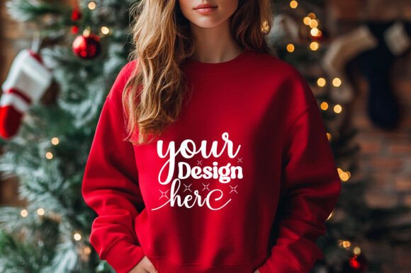 Gildan Christmas Mockup 55: Graphics & Product Mockups