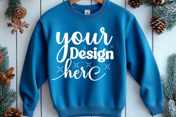 Graphics: Christmas 18000 Sweatshirt Mockup 73