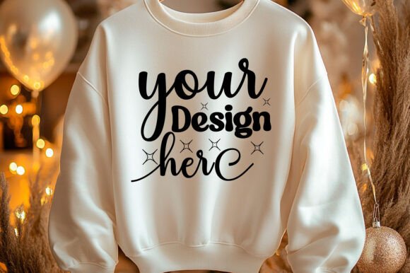Graphics: New Year Sweatshirt Mockup