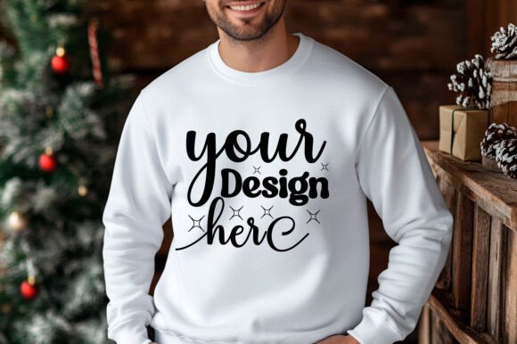Review: Christmas 18000 Men Sweatshirt Mockup 93