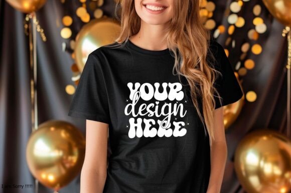 Reviewing Happy New Year T-Shirt Mockup 9 for Embroidery