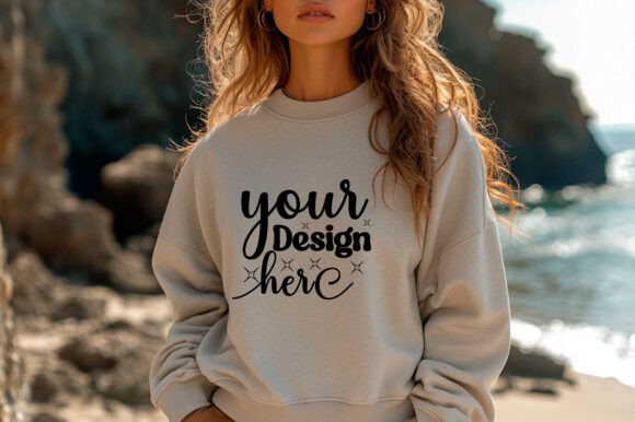 Summer Sweatshirt Mockup 131: Graphics for Product Mockups