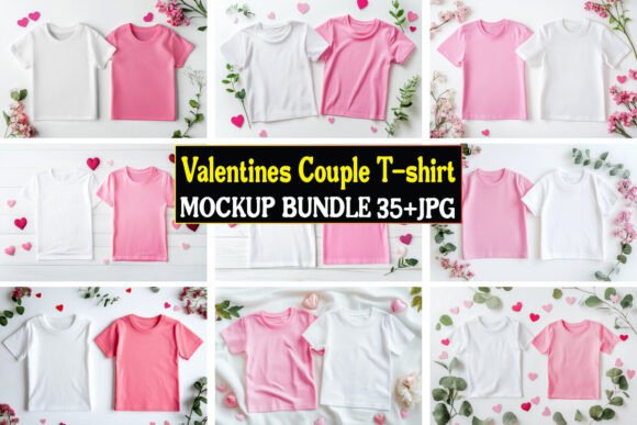 Valentines Couple Mockup: Graphics & Product Mockups